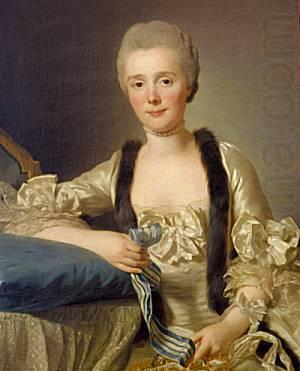 Portrait of Margaretha Bachofen, Alexandre Roslin